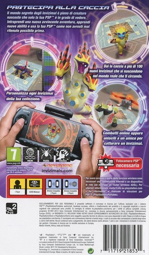 Psp essentials invizimals - essentials, le