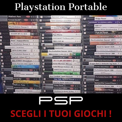 Lotto giochi psp playstation - psp,